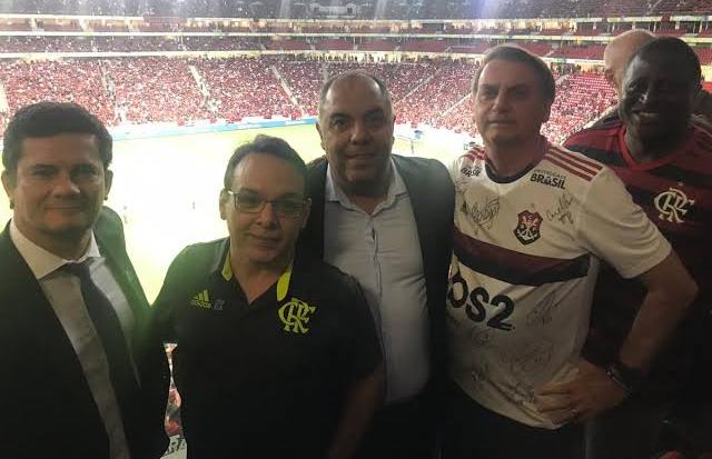 ‘Até sábado, sou Mengão’, diz Bolsonaro sobre torcida na final da Libertadores
