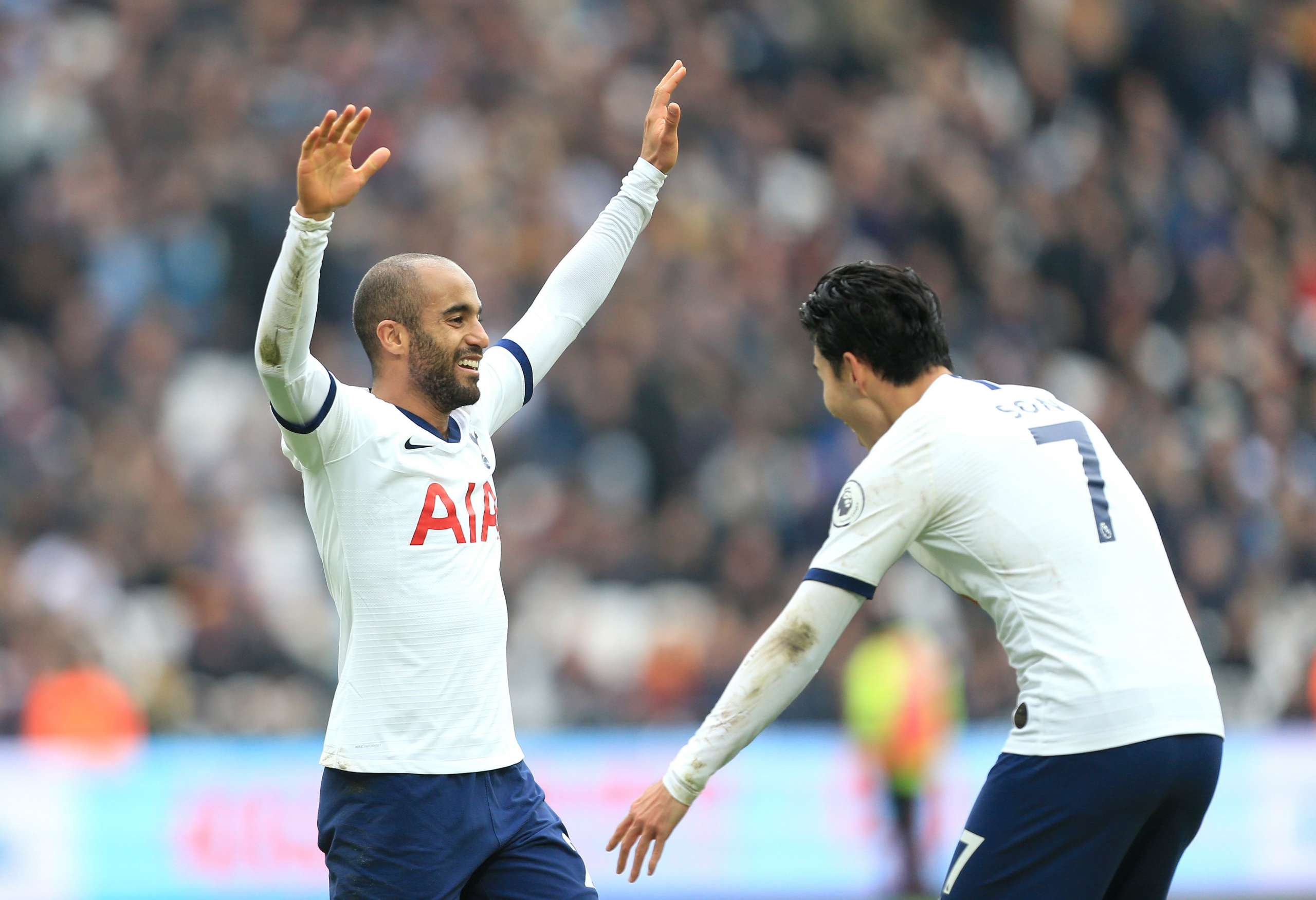 INGLÊS: Na estreia de Mourinho, Lucas marca e Tottenham volta a vencer contra West Ham