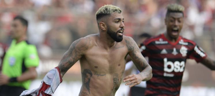 Gabigol fez dois gols de um verdadeiro goleador