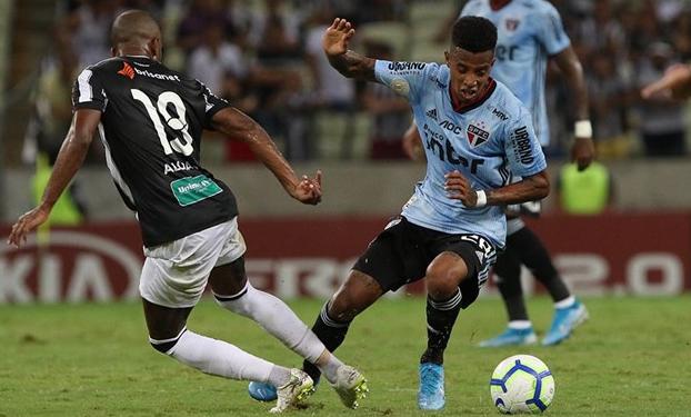 São Paulo cedeu empate ao Ceará