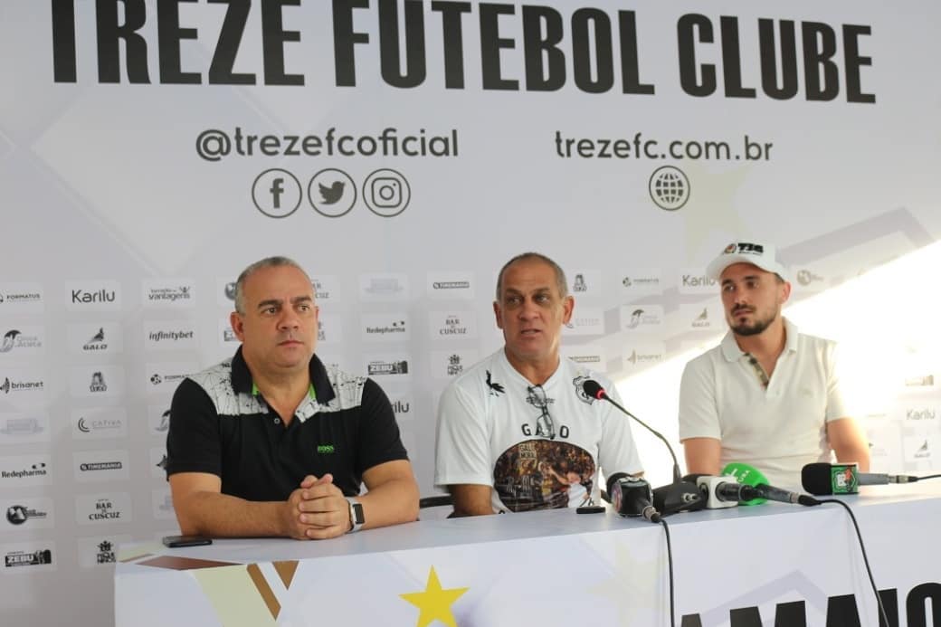 Paraibano: Após livrar Treze do degola, Celso Teixeira se reapresenta de olho em 2020