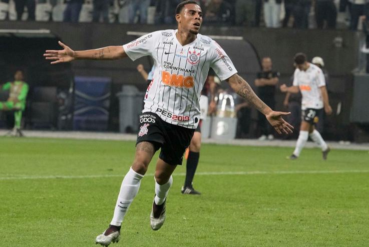 Gustagol abriu o placar. (Foto: Daniel Augusto Jr. / Corinthians)