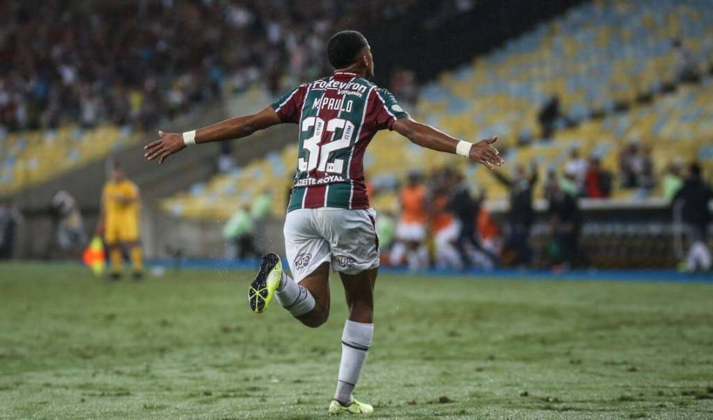 Marcos Paulo deu a vitória ao Fluminense (Foto: Lucas Merçon/Fluminense)