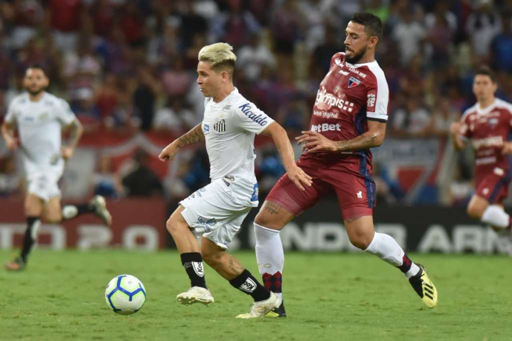 Fortaleza vence Santos na 35ª rodada do Brasileirão