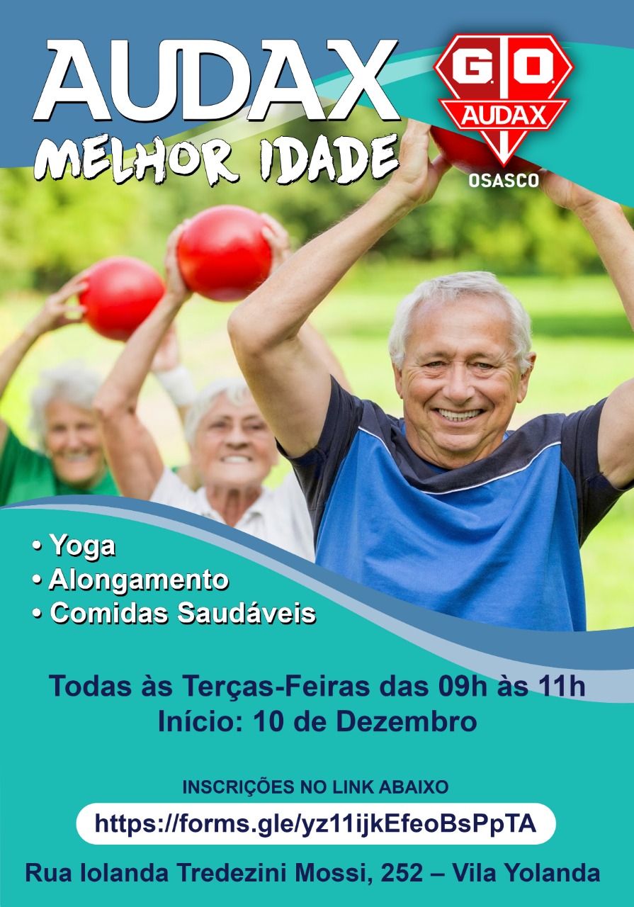 Osasco Audax cria iniciativa esportiva para a terceira idade
