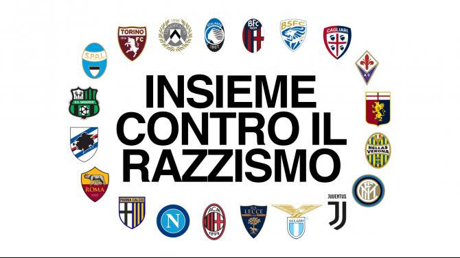 Italiano: Clubes italianos lançam carta pedindo fim do racismo