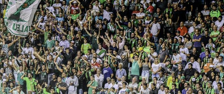Torcida quer novo acesso. (Foto: América-MG / Divulgação)