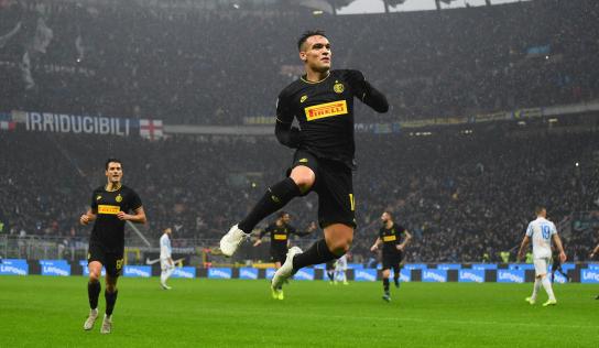 ITALIANO: Com dois gols de Lautaro, Inter bate o Spal e assume a liderança