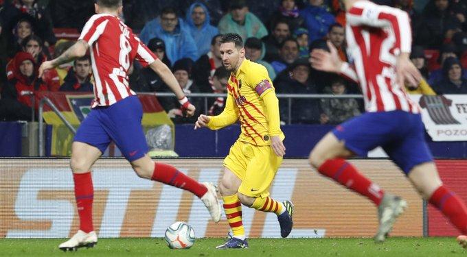 ESPANHOL: Barcelona vence Atlético com golaço de Messi e divide ponta com o Real