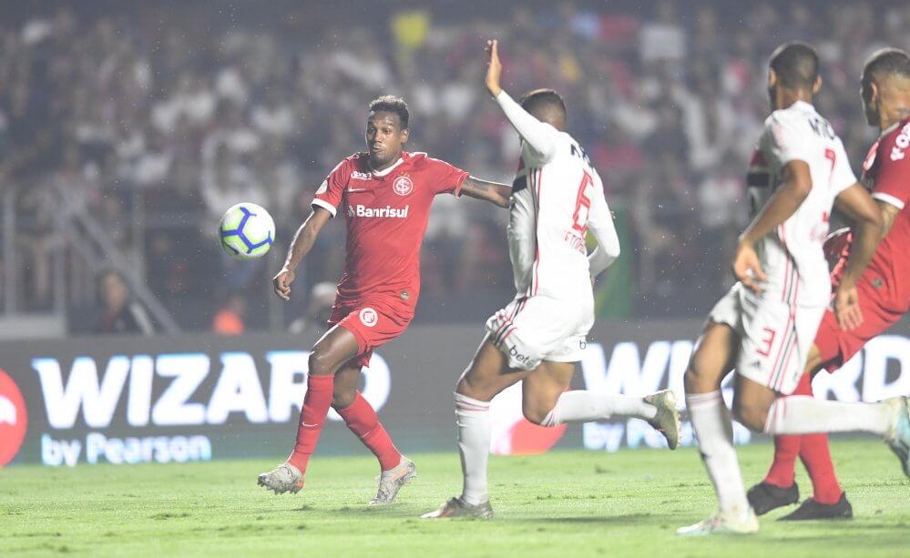 São Paulo venceu o Internacional e está na fase de grupos da Libertadores (Foto: Ricardo Duarte/Internacional)