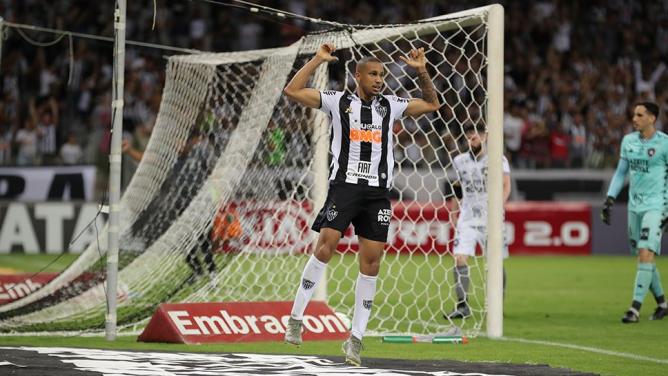 Atlético-MG confirmou vaga na Sul-Americana ao bater o Botafogo