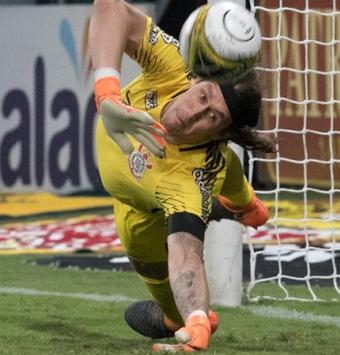 Cássio, a muralha. (Foto: Rodrigo Gazzanel / Corinthians)