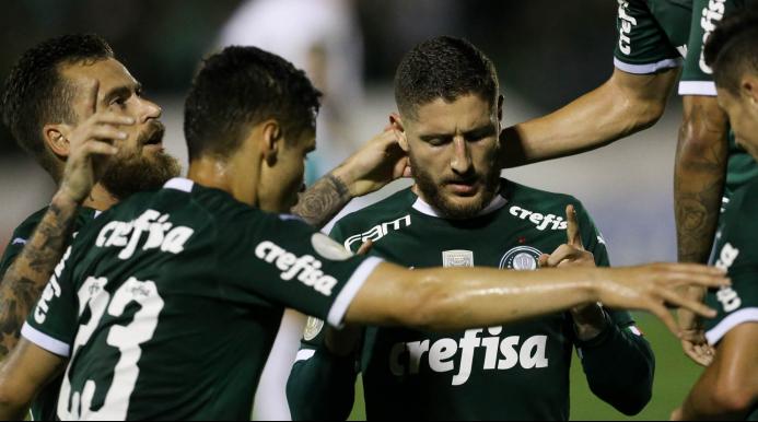 Palmeiras goleou Goiás em Campinas. Foto: Cesar Greco