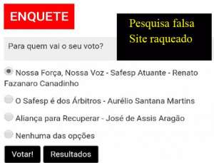Site do SAFESP é raqueado e beneficia chapa que concorre eleição