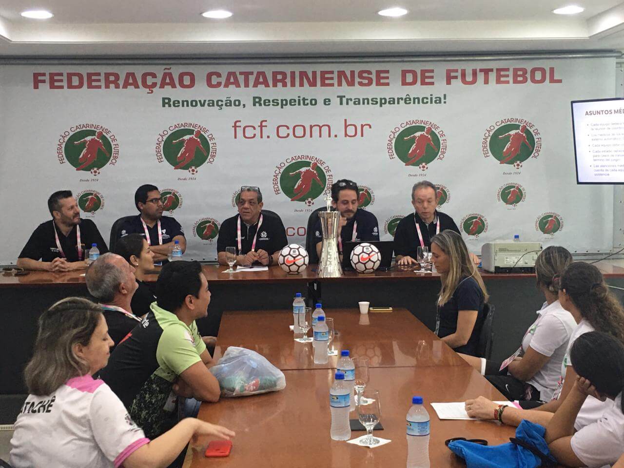 Libertadores Futsal Feminino: Representantes dos finalistas se reúnem antes da decisão