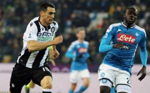 ITALIANO: Napoli empata com Udinese e completa sete jogos sem vitória
