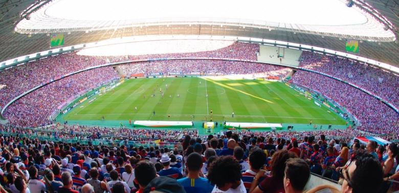 Torcida fez a festa na Arena. Foto: Gustavo Simão
