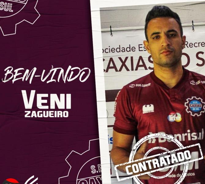 Gaúcho: Caxias apresenta zagueiro que estava atuando no futebol finlandês