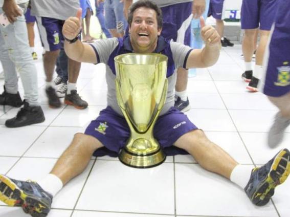 Técnico campeão. (Foto: Arquivo pessoal)