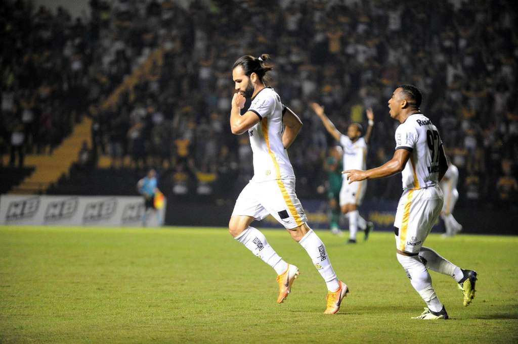Léo Gamalho se valorizou apesar do rebaixamento do Criciúma (Foto: Caio Marcelo/Criciúma)