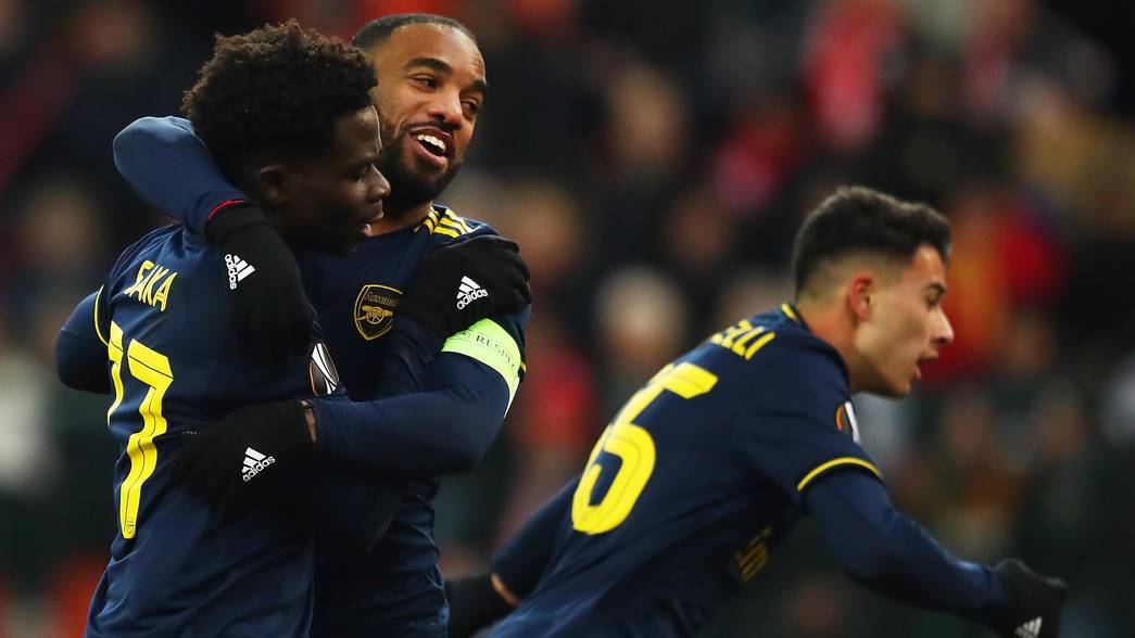 LIGA EUROPA: Arsenal arranca empate para se classificar e Lazio é eliminada