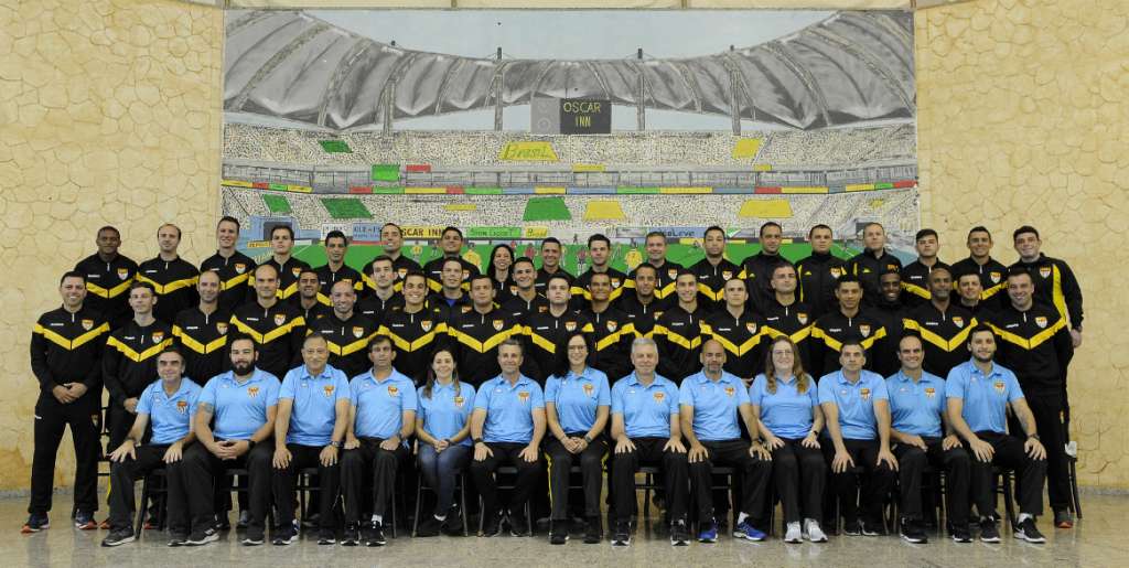  Árbitros e assistentes do Paulistão A3 encerram pré-temporada especial (Foto: Rodrigo Corsi/FPF) 