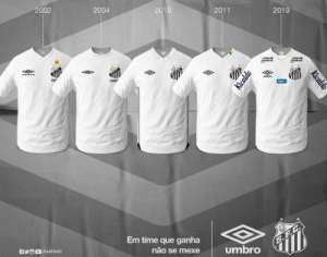 Santos renova acordo com empresa de material esportivo para 2020