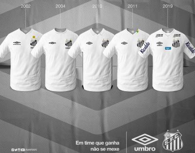 Santos renova acordo com empresa de material esportivo para 2020