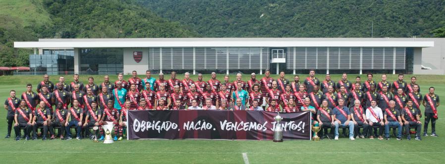 Flamengo conquistou Carioca, Brasileirão e Libertadores nesta temporada - Foto: @AlexandreVidal1 / CRF