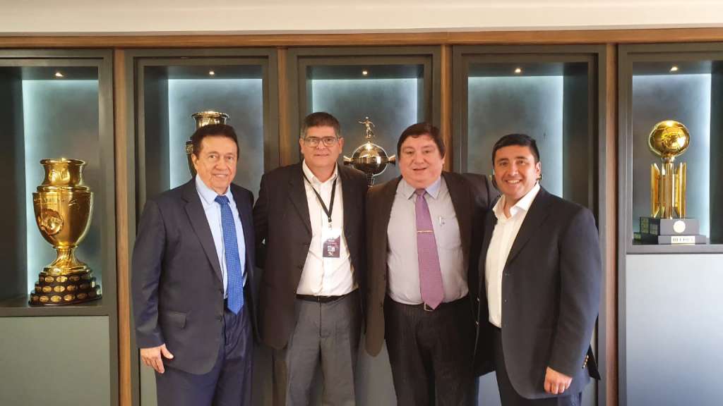 Kleiber Beltrão, José Astigarraga, Gabriel Cazenave e Juan Esteban