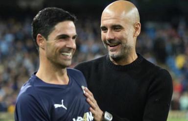 Guardiola confirma conversas de Arteta com Arsenal, mas leva auxiliar para jogo