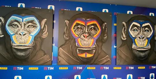 Liga italiana é criticada por uso de imagens de macacos em campanha antirracismo