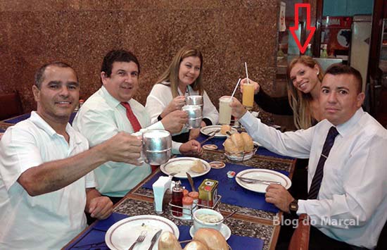 Renata Ruel, apoio declarado pela chapa 2, já apoiou e usufruiu da gestão Arthur - Divulgação Blog do Marçal