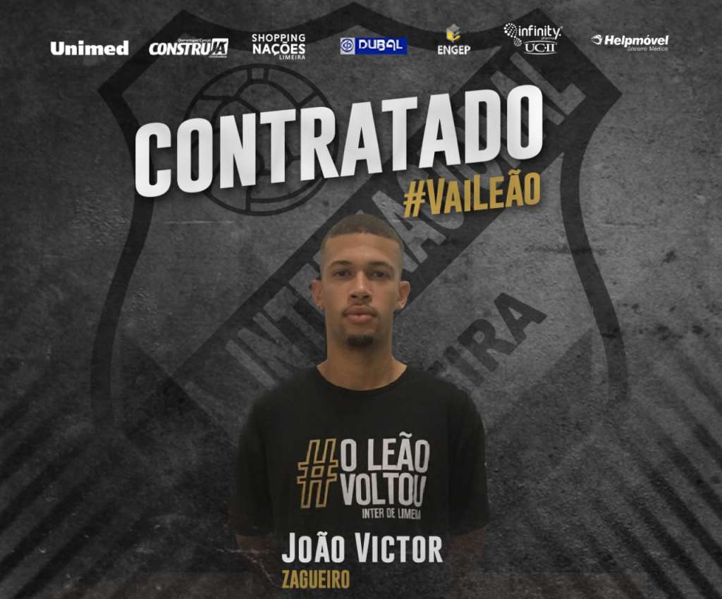 João Victor enfim é oficializado pela Inter de Limeira
