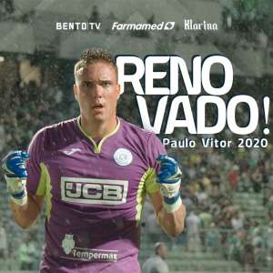 Paulista A2: São Bento confirma renovação com goleiro até o fim de 2020