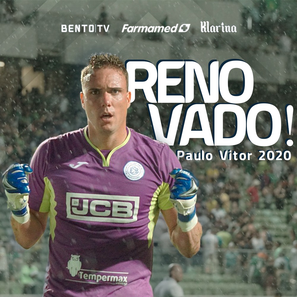 Paulista A2: São Bento confirma renovação com goleiro até o fim de 2020