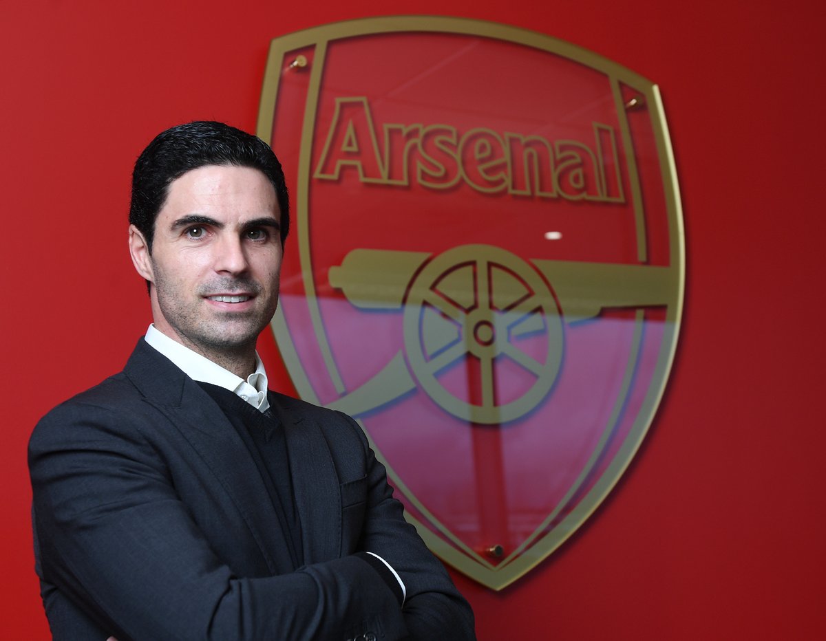 Inglês: Auxiliar de Guardiola é anunciado como novo técnico do Arsenal