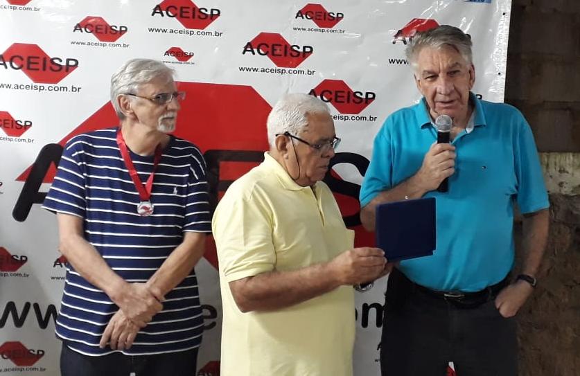 Sérgio Carvalho (à esquerda), Jaércio Barbosa e Zé Boquinha
