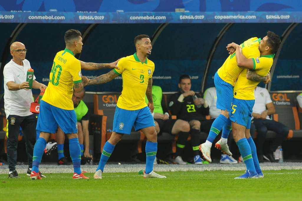 Gabriel Jesus foi um dos destaques da seleção