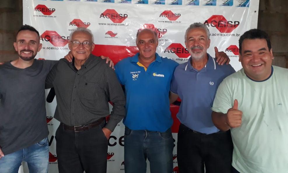 Marcos Chiocchini, José Roberto Fernandes, Vaguinho Fiorini, Tadeu Alves e Marcelo Oyafuso.