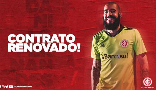 Inter anuncia renovação do contrato de Danilo Fernandes até 2021