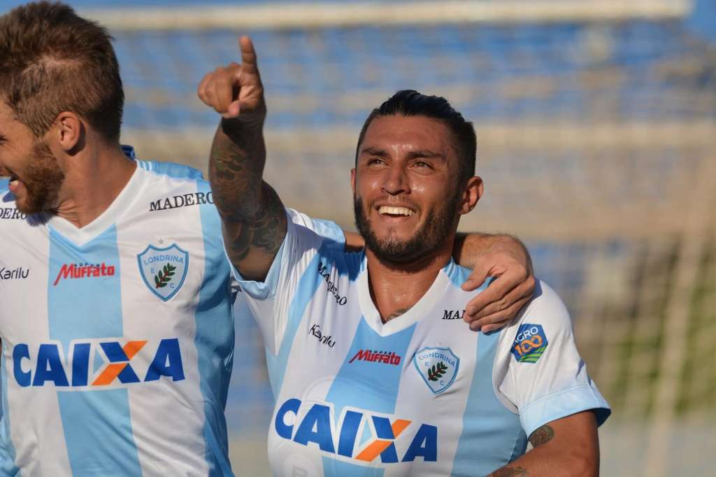 O meia Thiago Primão é um dos reforços do São Bento (Foto: Gustavo Oliveira/Londrina)
