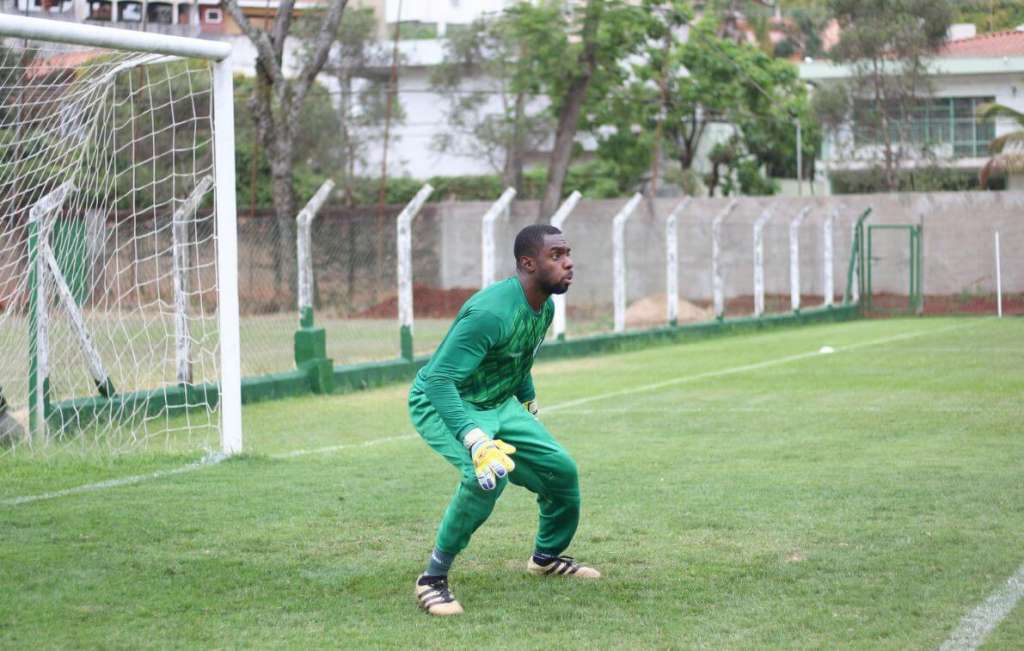 O goleiro Kléver é o novo reforço do Boavista (Foto: David Oliveira/Guarani)