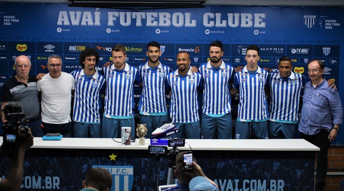 Catarinense: Sem Bruno Silva, Avaí apresenta pacotão de reforços
