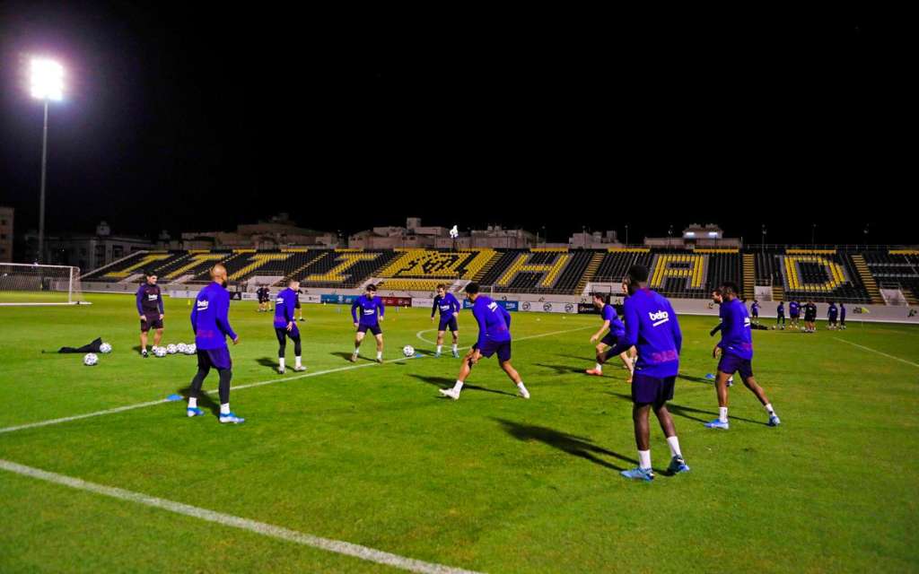 Técnico do Barcelona diz que Supercopa é disputada na Arábia Saudita por dinheiro