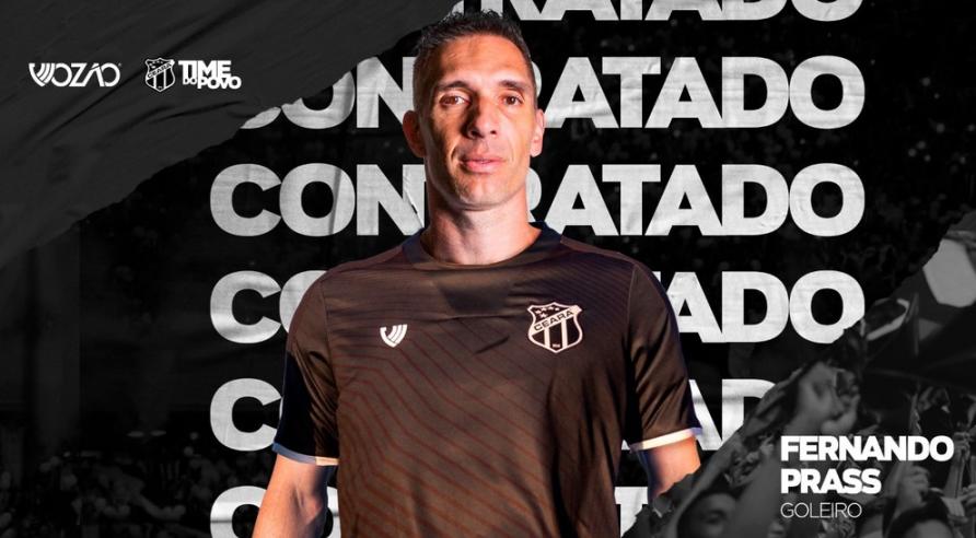 Goleiro de 41 anos agradece torcida do Ceará e promete que 2020 “será um grande ano”