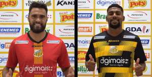 Paulistão: Novorizontino apresenta goleiro ex-Atlético-GO e atacante ex-Vila Nova