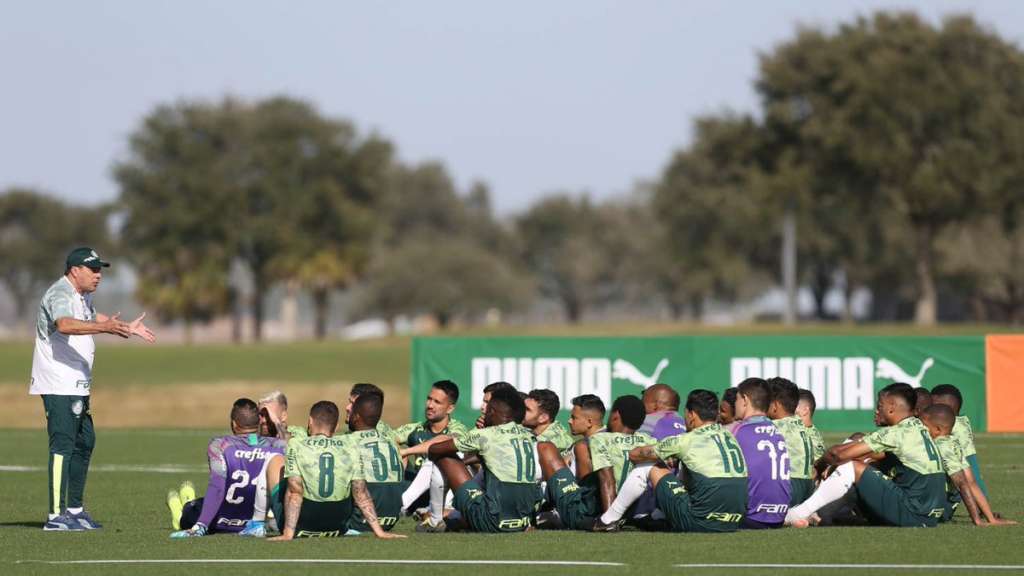 Palmeiras se prepara para a Florida Cup