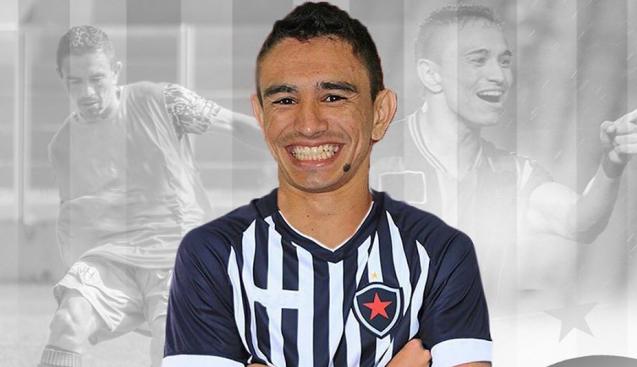 Paraibano: Atacante ex-Paraná e Botafogo-SP é apresentado pelo Botafogo