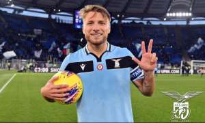 ITALIANO: Immobile marca 3 gols, Lazio atropela a Sampdoria e amplia invencibilidade